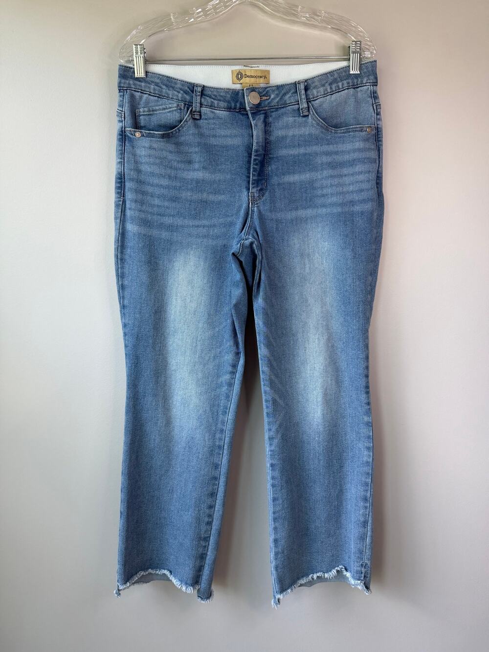 Democracy Size 12 Ab Technology Slim Fit Ankle Jeans
